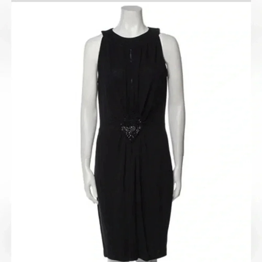 ST. JOHN evening dress size 10 - Picture 4 of 10